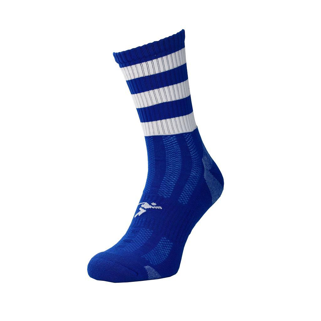 Precision Pro Hooped GAA Mid Socks 7-11 Royal/White 7-11 Royal/White