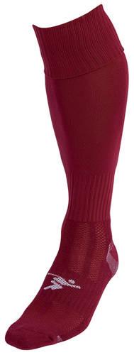 Precision Plain Pro Football Socks Junior J12-2 Maroon J12-2 Maroon