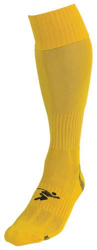 Precision Plain Pro Football Socks Junior J12-2 Yellow J12-2 Yellow