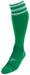 Precision 3 Stripe Pro Football Socks Junior J12-2 Green/White J12-2 Green/White