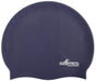 SwimTech Silicone Swim Cap Navy Navy