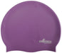 SwimTech Silicone Swim Cap Purple Purple