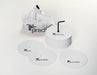Precision Round Rubber Marker Discs (Set of 20) Medium White Medium White