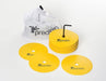 Precision Round Rubber Marker Discs (Set of 20) Medium Yellow Medium Yellow