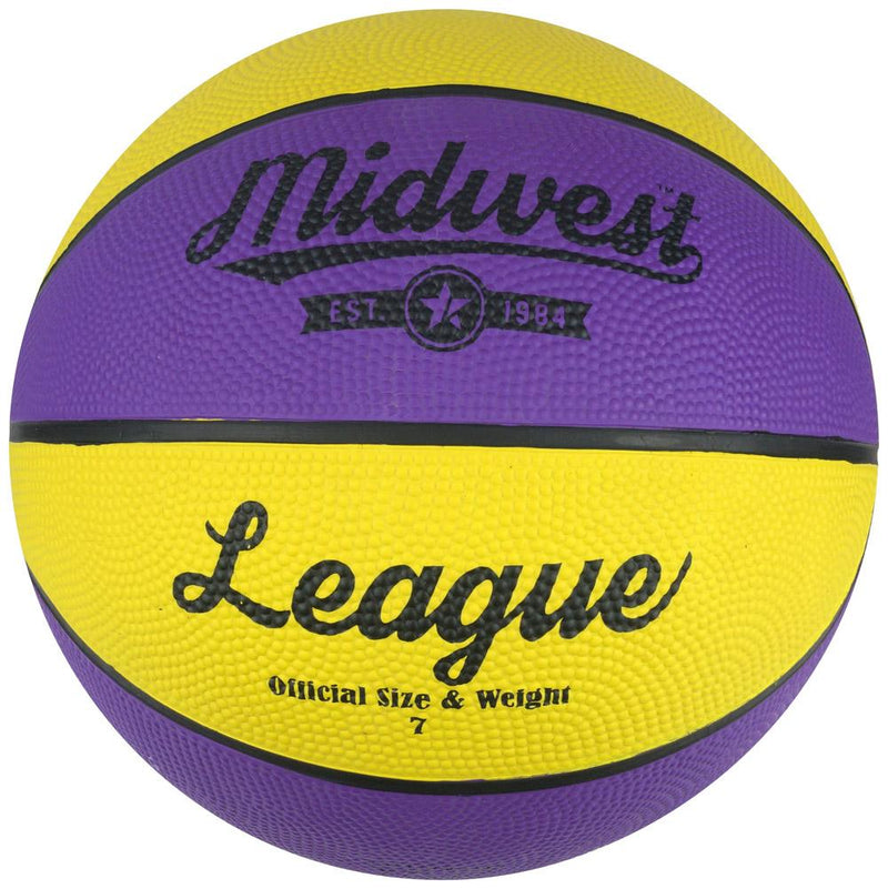 Midwest League Basketball 7 Yellow/Purple 7 Yellow/Purple