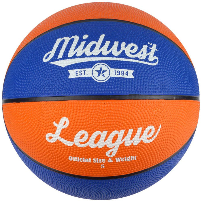 Midwest League Basketball 5 Blue/Orange 5 Blue/Orange