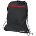Precision Pro HX Drawstring Bag 2 Litres Charcoal Black/Red 2 Litres Charcoal Black/Red