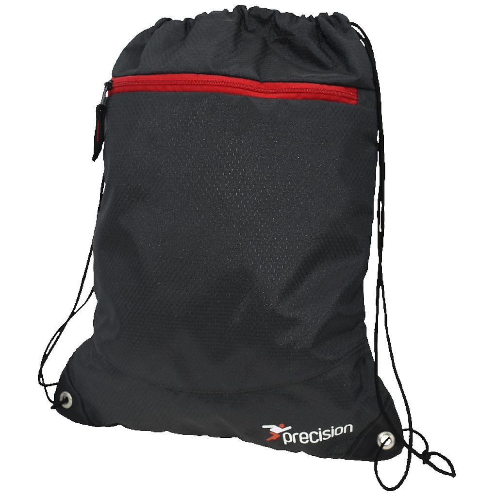 Precision Pro HX Drawstring Bag 2 Litres Charcoal Black/Red 2 Litres Charcoal Black/Red