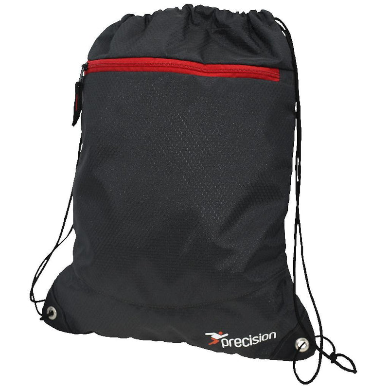 Precision Pro HX Drawstring Bag 2 Litres Charcoal Black/Red 2 Litres Charcoal Black/Red
