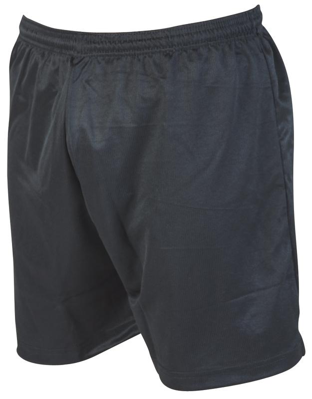 Precision Micro-stripe Football Shorts Adult M 34-36" Black M 34-36" Black