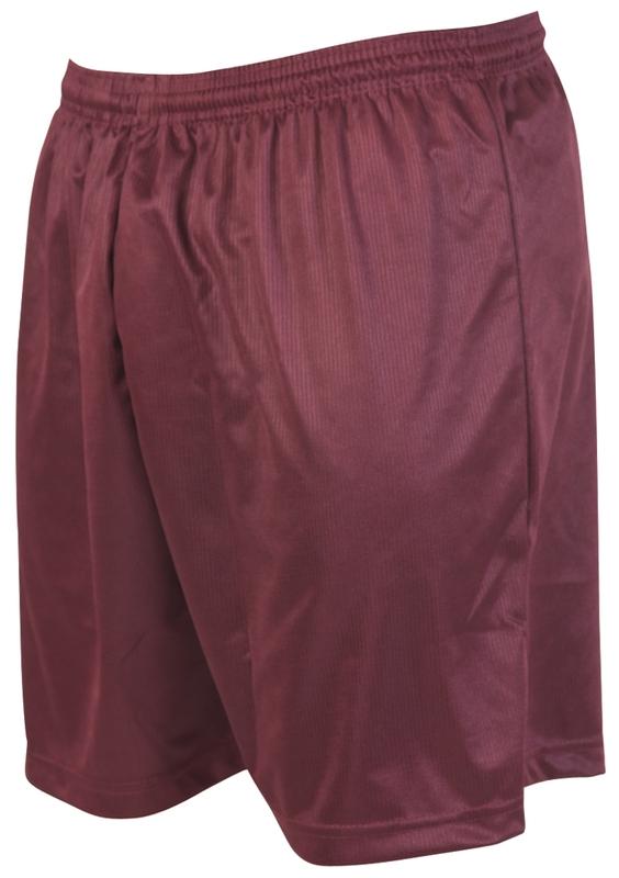 Precision Micro-stripe Football Shorts Adult S 30-32" Maroon S 30-32" Maroon