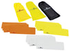 Precision Rectangular Markers (Set of 10) 35.5cm x 7.5cm Orange 35.5cm x 7.5cm Orange