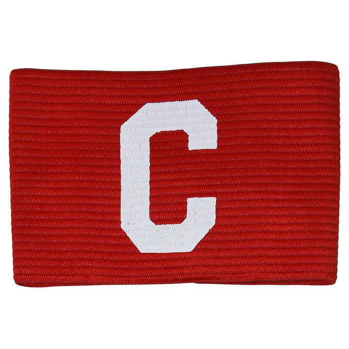 Precision Big C Captains Armband Junior Red Junior Red