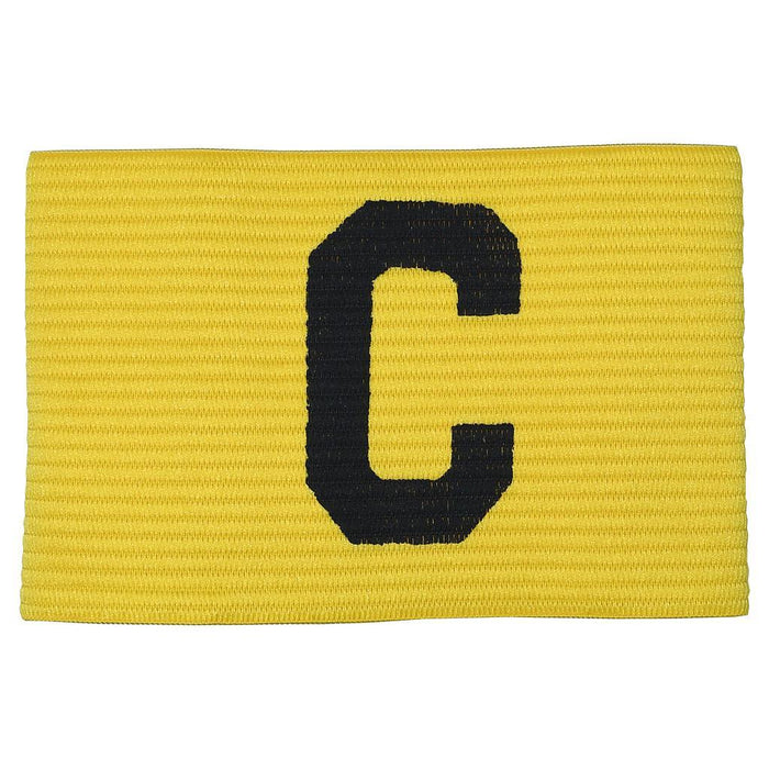 Precision Big C Captains Armband Junior Yellow Junior Yellow