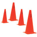 Precision Traffic Cones (Set of 4) 12" Fluo Orange 12" Fluo Orange