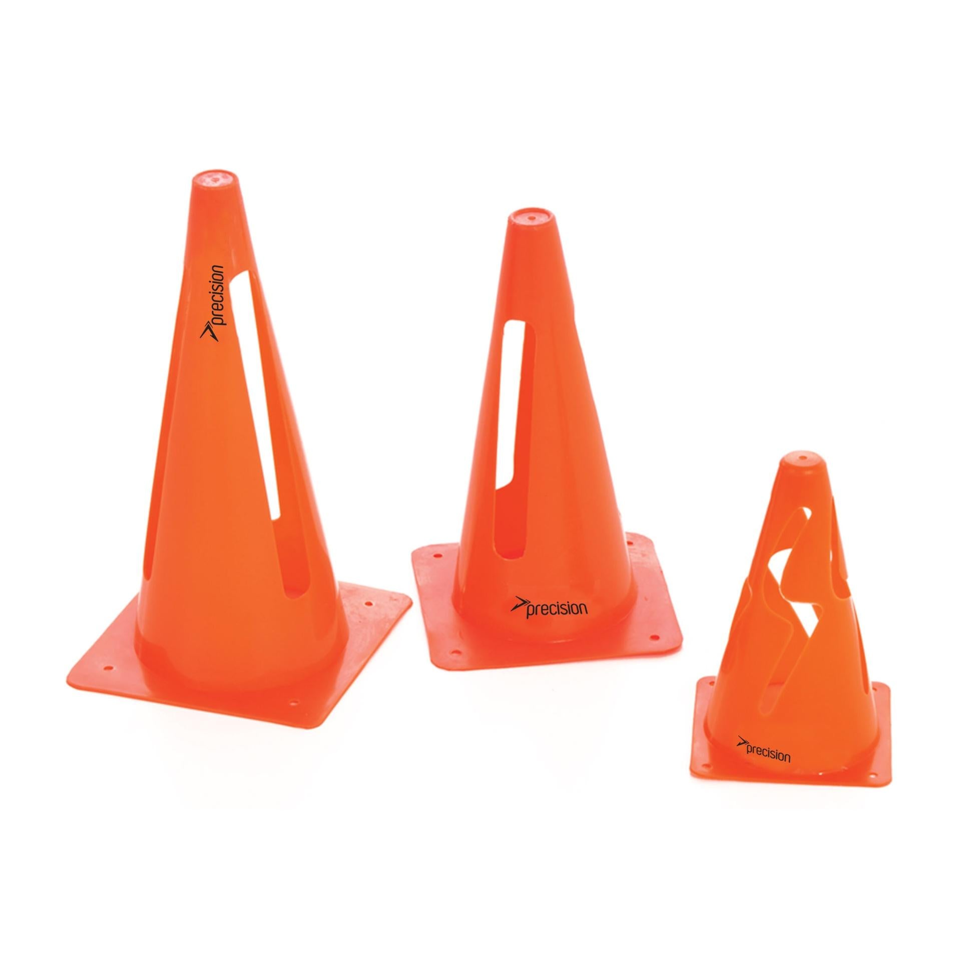Precision Collapsible Cones (Set of 4) 12" Fluo Orange 12" Fluo Orange