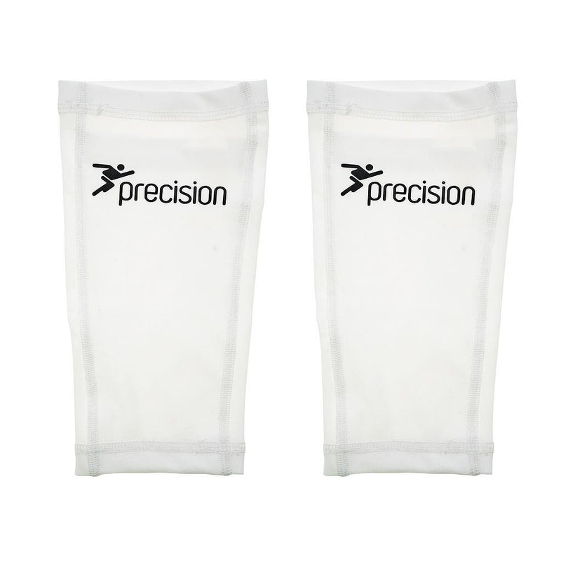 Precision Pro Matrix Shinguard Sleeves Medium White/Black Medium White/Black