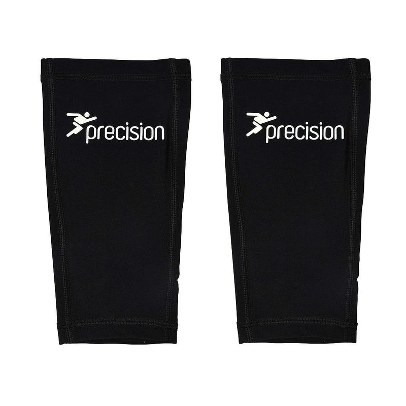 Precision Pro Matrix Shinguard Sleeves Small Black/Chrome Small Black/Chrome