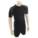 Precision Lyon Training Shirt & Short Set Junior L Junior 30-32" Black/White L Junior 30-32" Black/White
