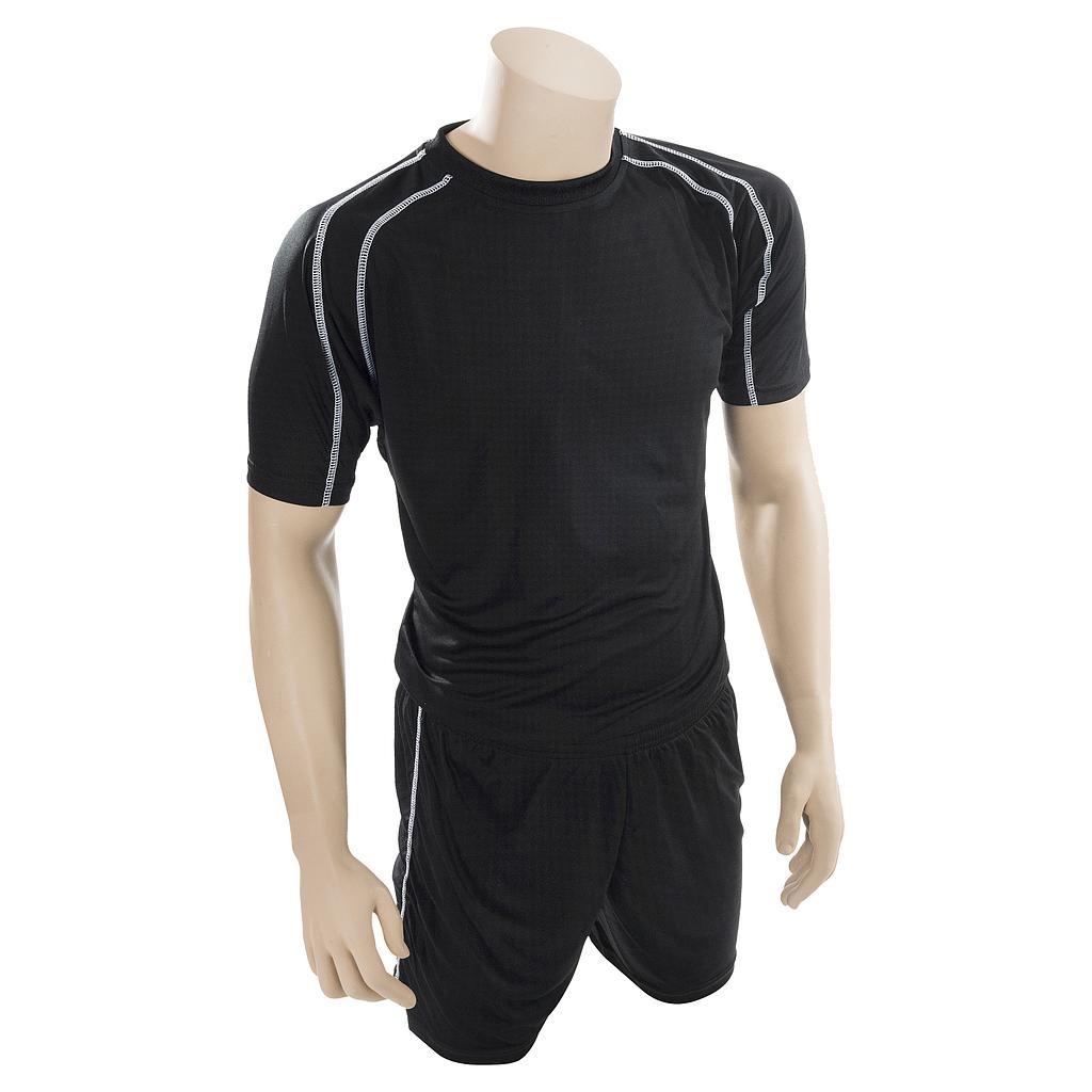 Precision Lyon Training Shirt & Short Set Junior L Junior 30-32" Black/White L Junior 30-32" Black/White
