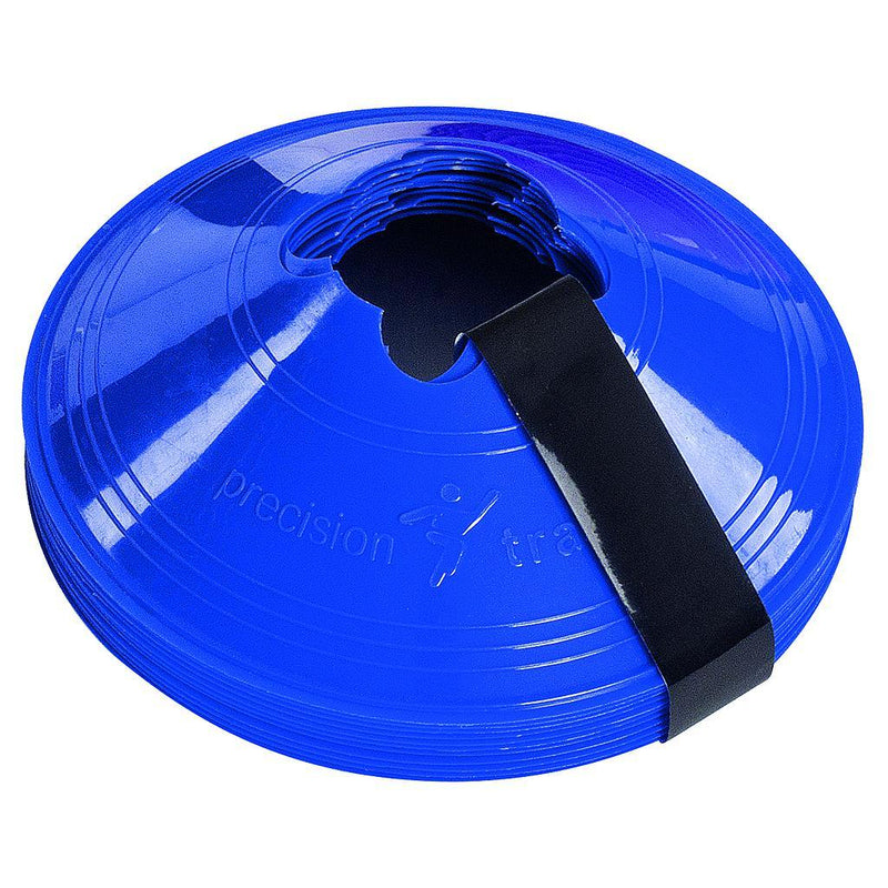 Precision Sleeved Set of 10 Saucer Cones Blue Blue