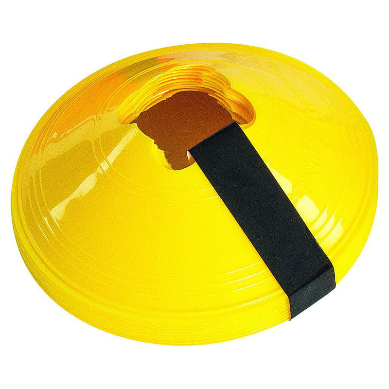 Precision Sleeved Set of 10 Saucer Cones Yellow Yellow