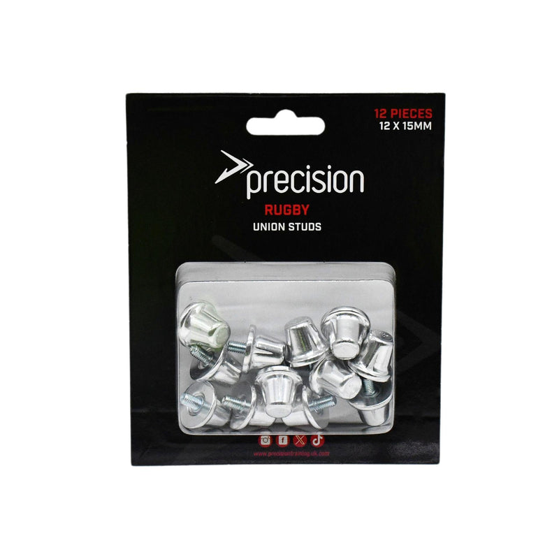 Precision Set of 12 Rugby Union Studs (Single) 15mm 15mm