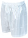 Precision Striped Continental Football Shorts Junior S Junior 22-24" White S Junior 22-24" White