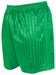 Precision Striped Continental Football Shorts Adult M 34-36" Green M 34-36" Green