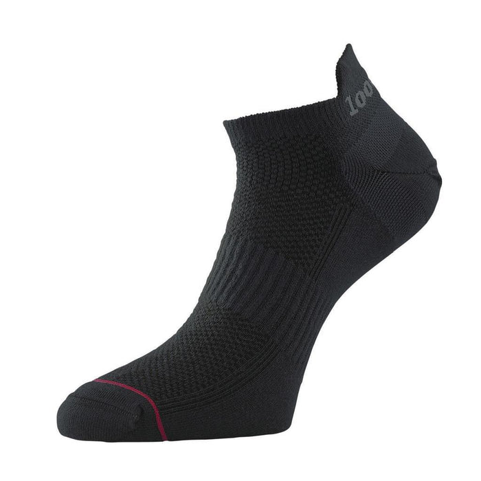 1000 Mile Ultimate Tactel Ladies Liner Sock Medium Black Medium Black