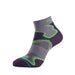 1000 Mile Fusion Sock Ladies Small Grey/Black/Green Small Grey/Black/Green