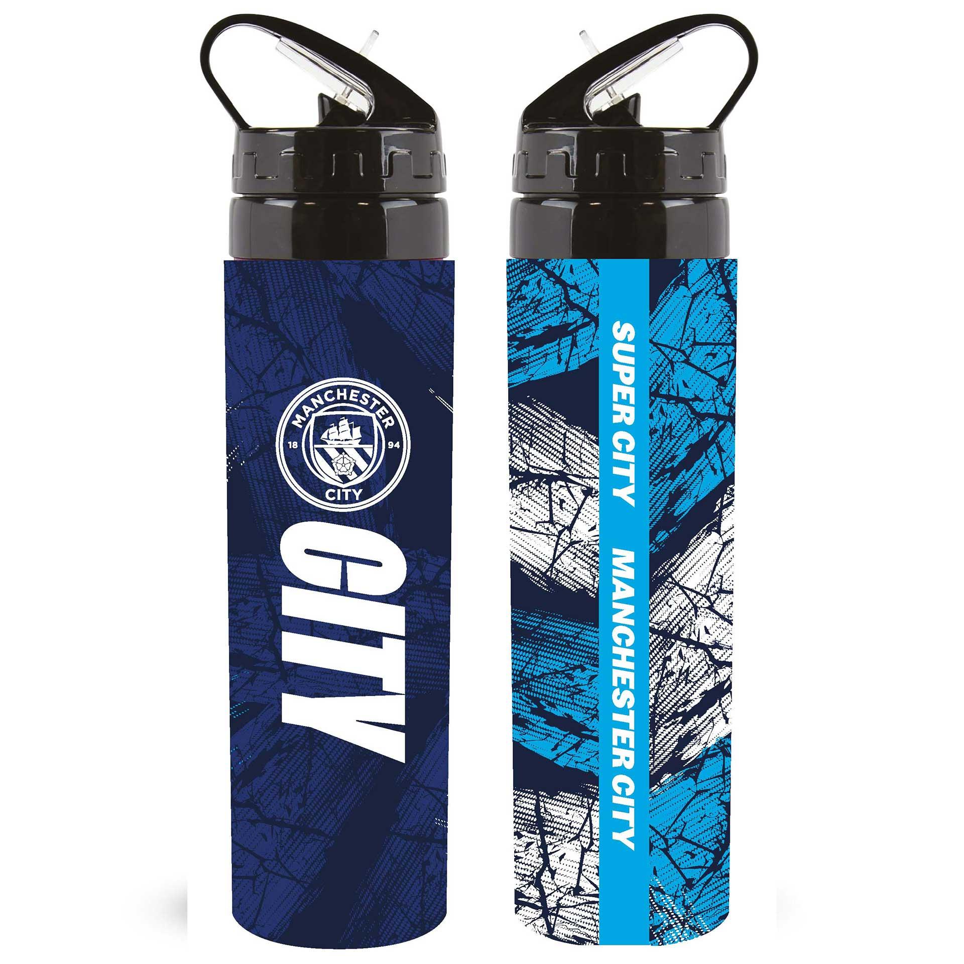 Team Merchandise Aluminium 750ml Bottle 750ml Man City 750ml Man City