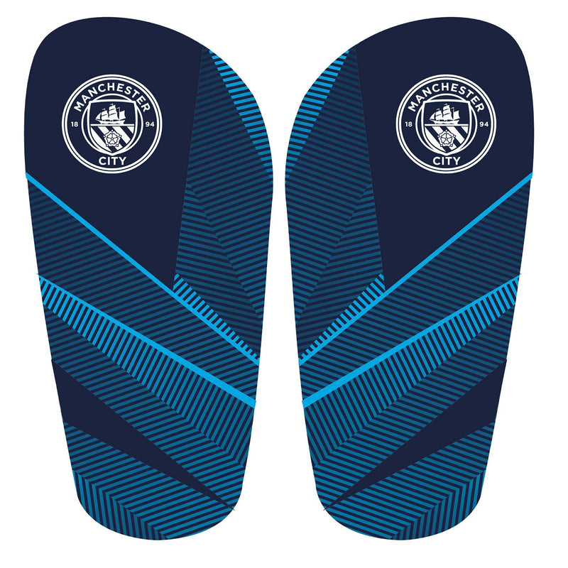 Team Merchandise Slip In Shin Guards Junior Man City Junior Man City