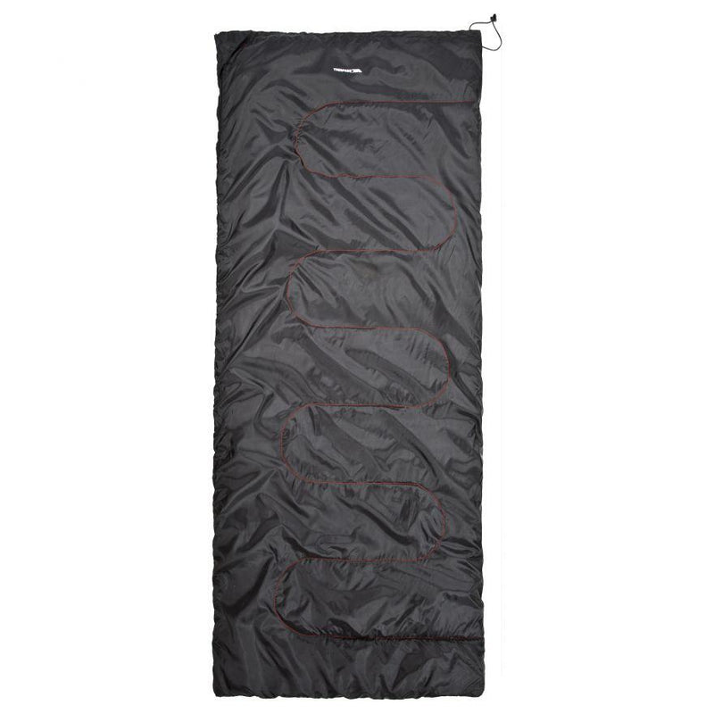 Trespass Envelop 3 Season Sleeping Bag Black Black