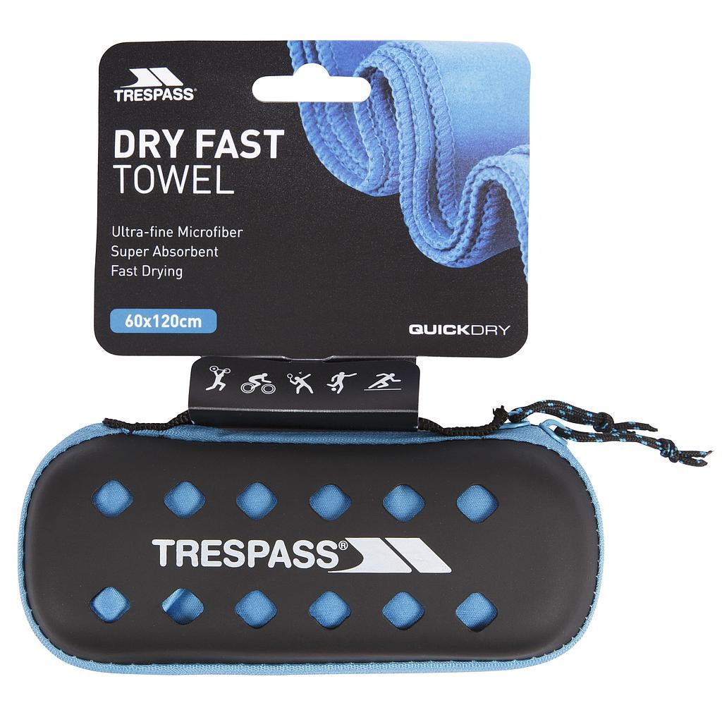 Trespass Compatto Microfibre Towel Blue Blue