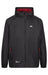 Trespass Qikpac Waterproof Jacket Small Black/Red Small Black/Red