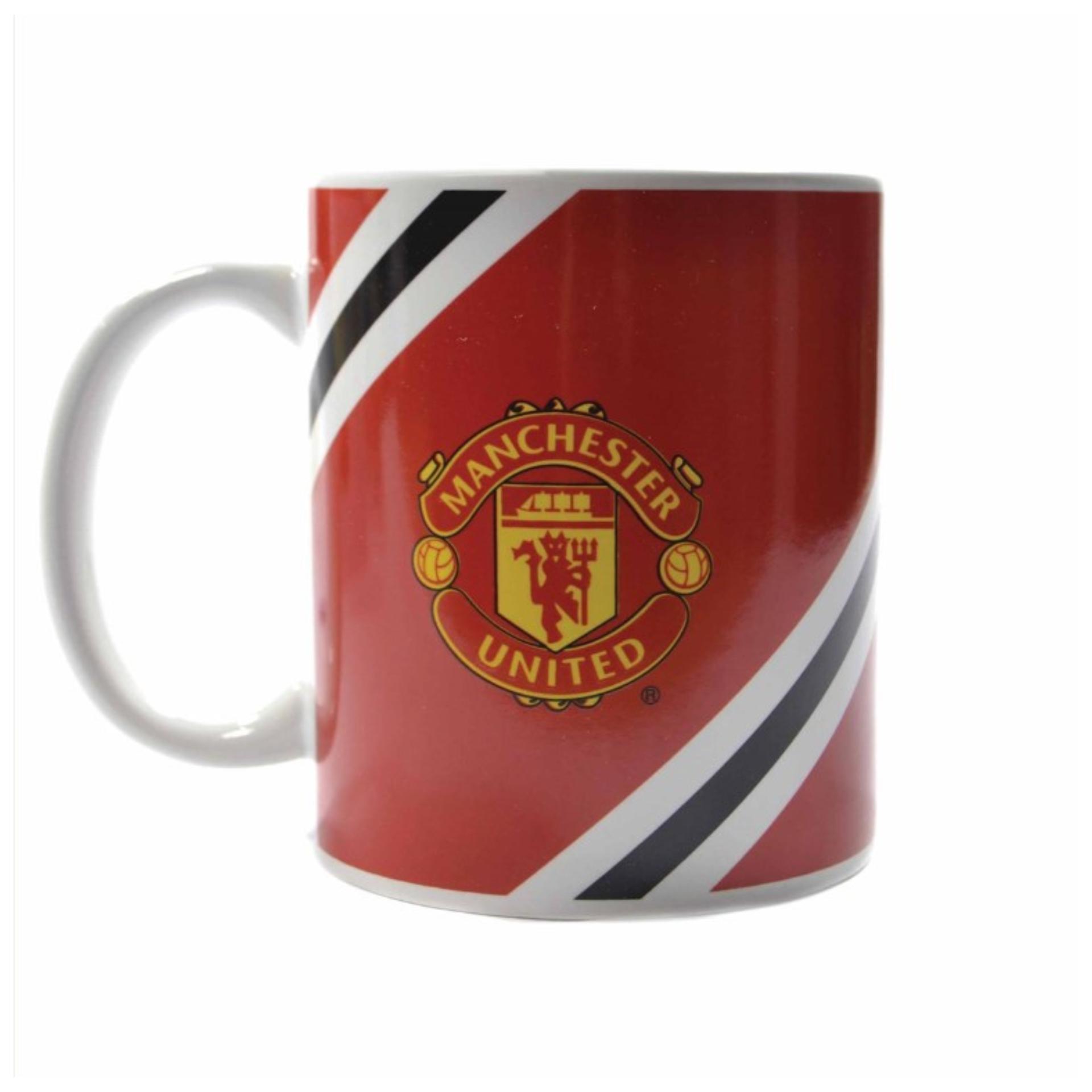 Team Merchandise Core Stripe Mug Man United Man United