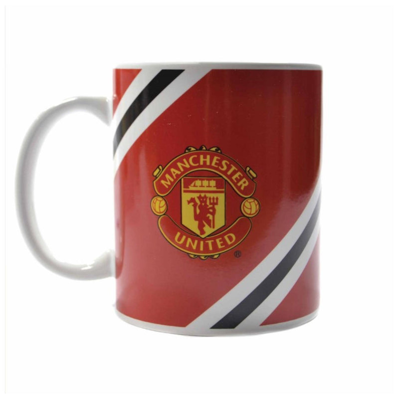 Team Merchandise Core Stripe Mug Man United Man United