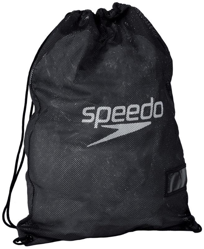 Speedo Equipment Mesh Wet Kit Bag Black Black