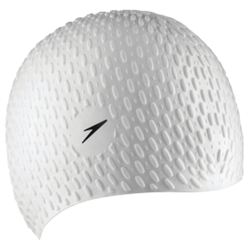 Speedo Bubble Cap Adult White Adult White