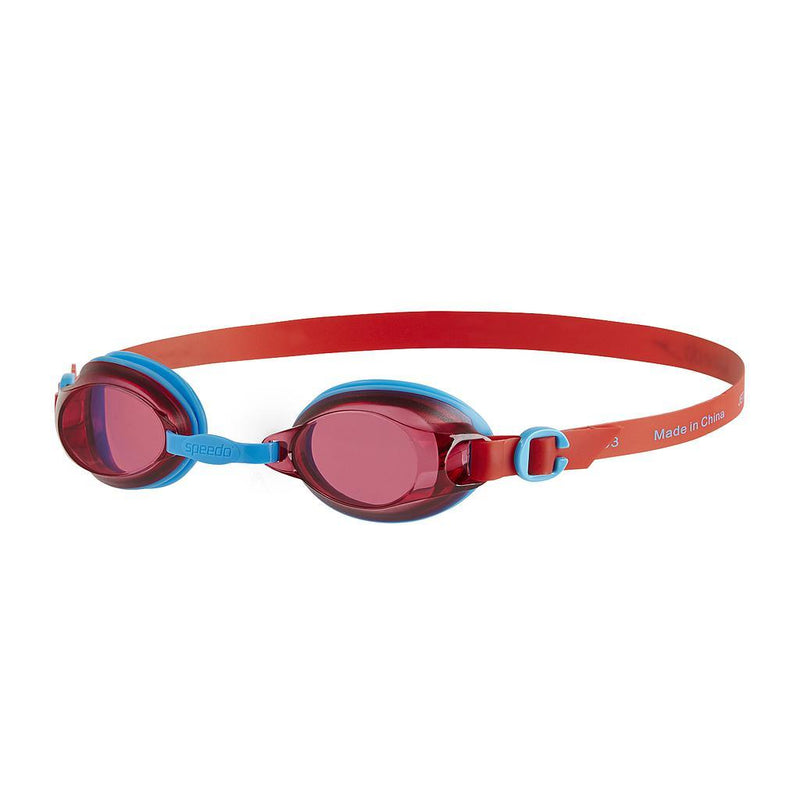 Speedo Junior Jet V2 Swimming Goggles | Kids Swim | Comfortable Fit | Adjustable Design | Anti-Fog | Anti-Leak | Learn to Swim
