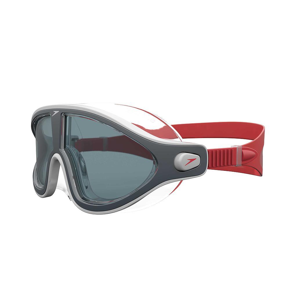 Speedo Biofuse Rift Mask Adult Red/Grey/Smoke Adult Red/Grey/Smoke