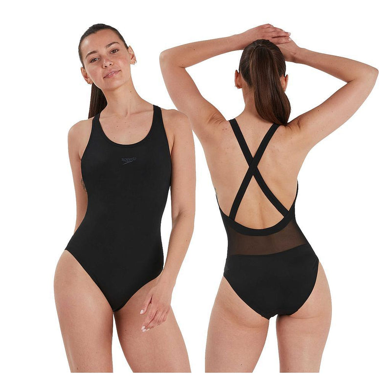 Speedo Eco Endurance+ Power Swimsuit 32" Black 32" Black