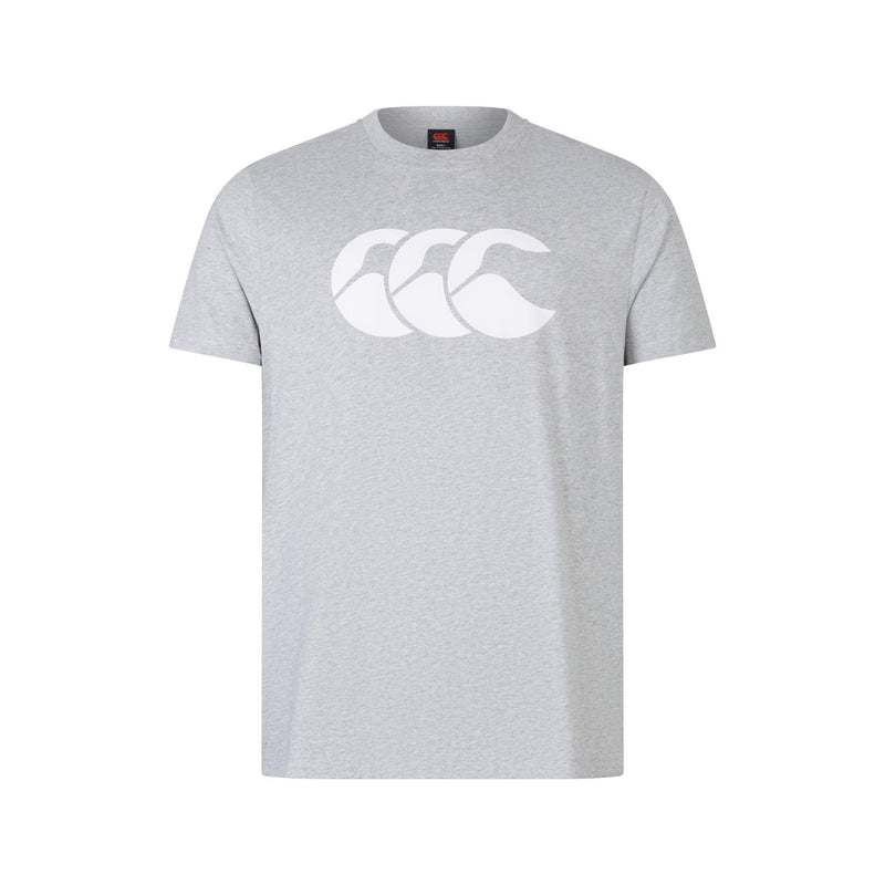 Canterbury Logo T-Shirt XXLarge Grey/White XXLarge Grey/White