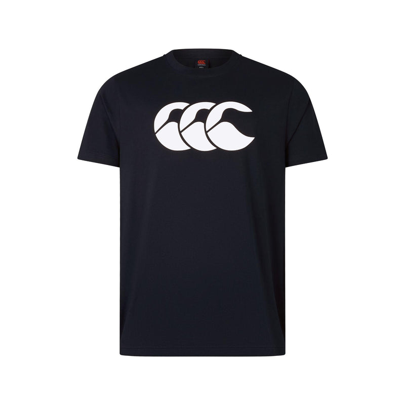 Canterbury Logo T-Shirt XXLarge Black/White XXLarge Black/White