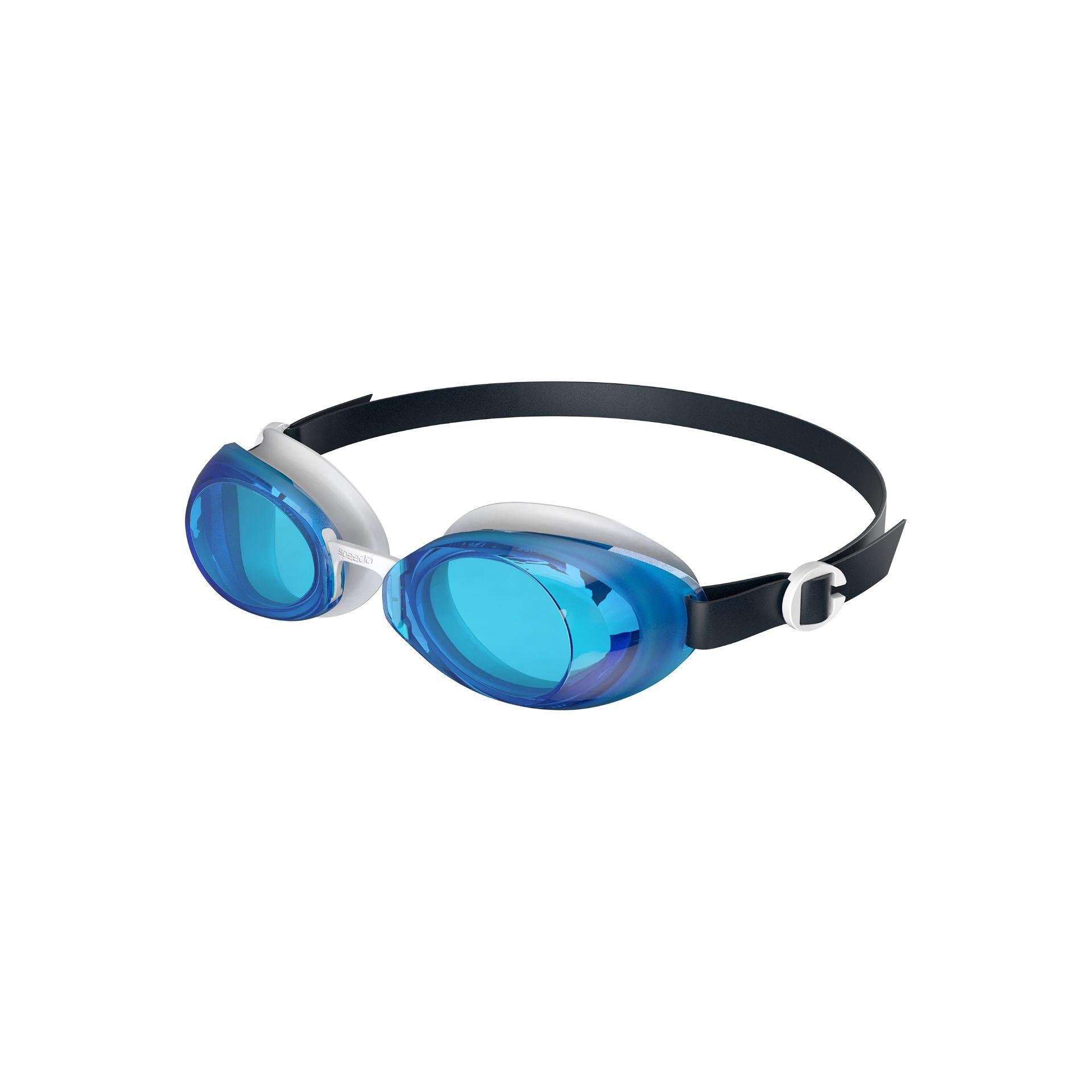 Speedo Jet 2.0 Goggles Adult Blue/White/Charcoal Adult Blue/White/Charcoal