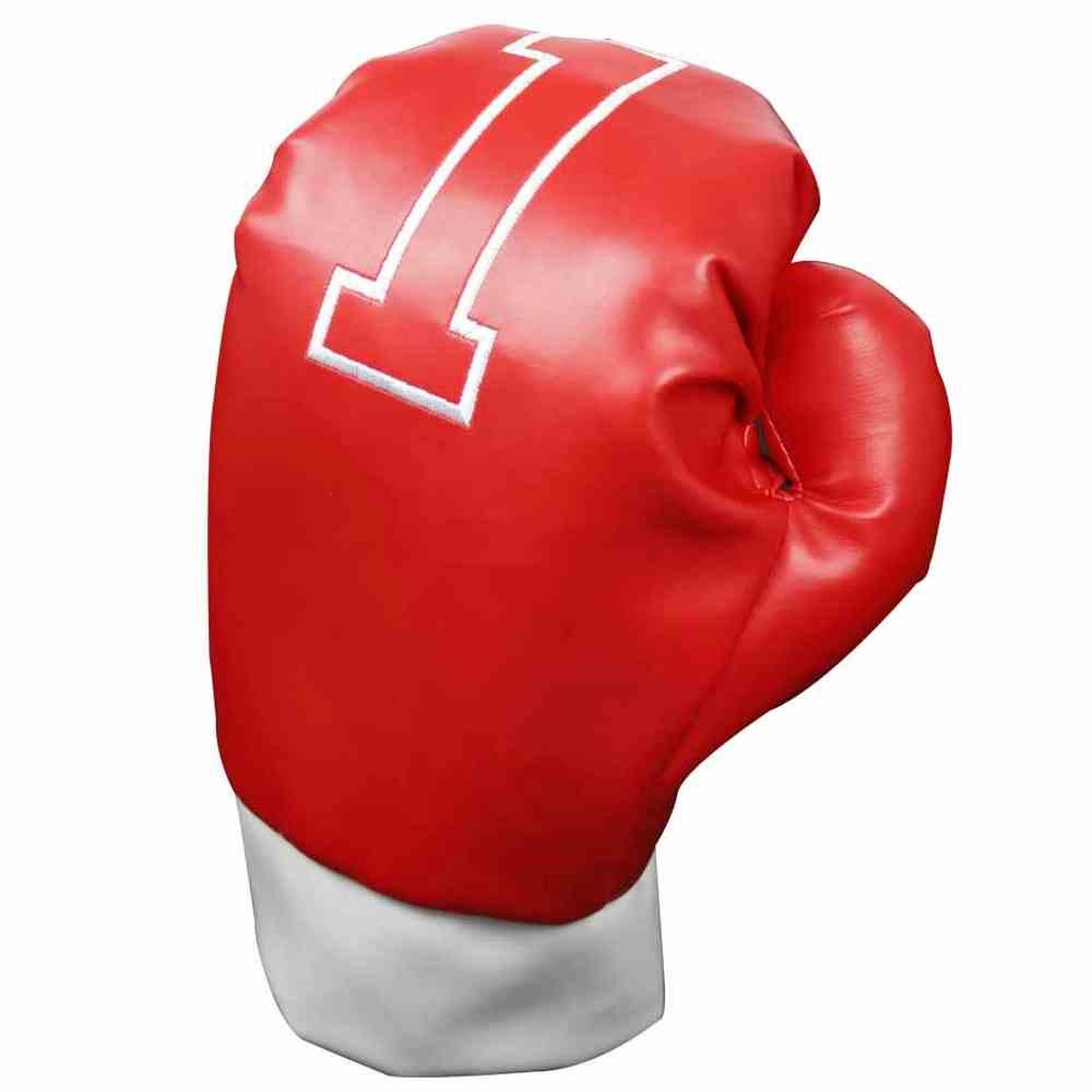 Longridge Boxing Gloves Wood Cover Red Red