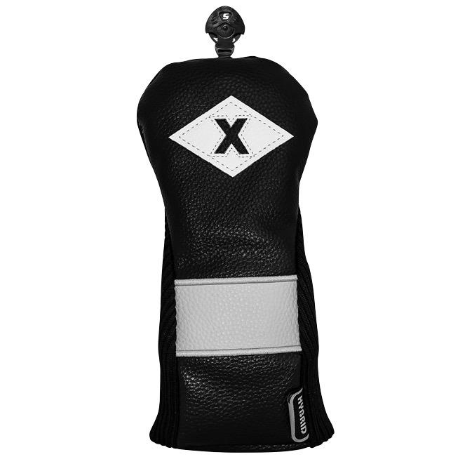 Longridge Classic Style Hybrid Headcover Black Black
