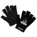 Rhino Pro Half Finger Mitts Junior Medium/Large Black Medium/Large Black