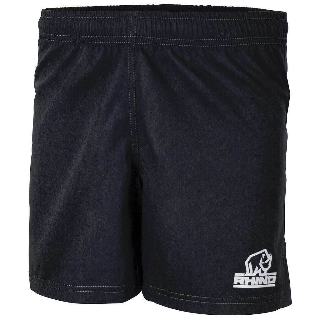 Rhino Auckland R/Shorts Junior Medium Black Medium Black